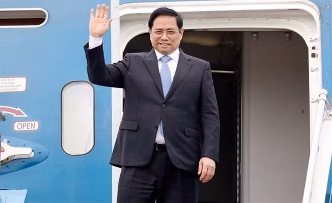 Le Premier ministre Pham Minh Chinh part pour le Japon ảnh 1