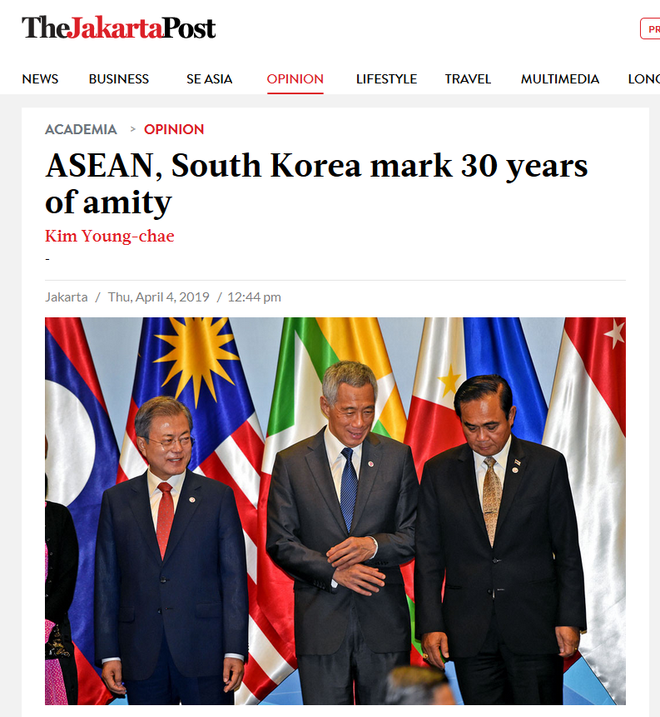 Le Jakarta Post salue les relations ASEAN-République de Corée ảnh 1