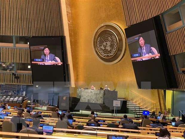 ONU : le Vietnam souligne la liberté de navigation et de survol en Mer Orientale ảnh 1 ONU : le Vietnam souligne la liberté de navigation et de survol en Mer Orientale ảnh 1