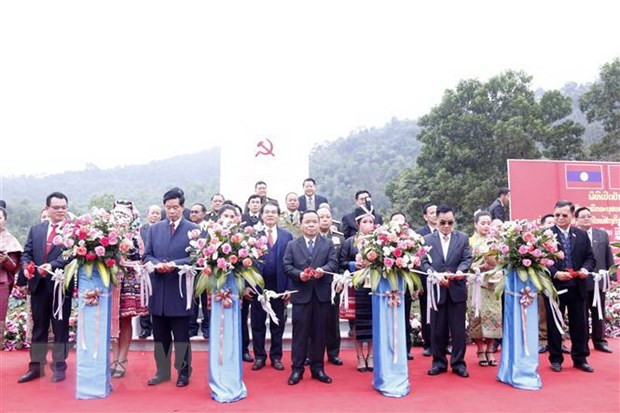 Inauguration du vestige historique de Nam Xoi, berceau de la révolution lao ảnh 1 Inauguration du vestige historique de Nam Xoi, berceau de la révolution lao ảnh 1