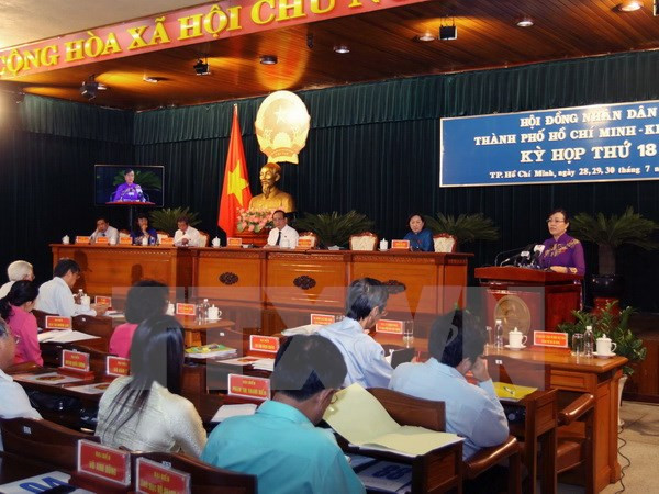 HCM-Ville : clôture de la 18e session du Conseil populaire minicipal ảnh 1 HCM-Ville : clôture de la 18e session du Conseil populaire minicipal ảnh 1