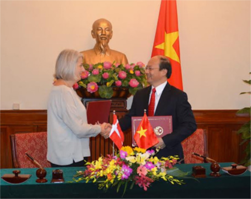 Vietnam et Danemark signent un plan d’action commun 2016 ảnh 1 Vietnam et Danemark signent un plan d’action commun 2016 ảnh 1