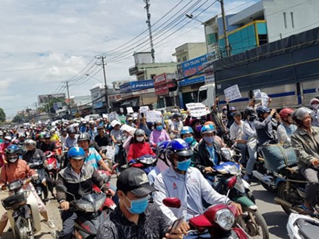 Dong Nai : 20 personnes poursuivies pour trouble à l’ordre public ảnh 1 Dong Nai : 20 personnes poursuivies pour trouble à l’ordre public ảnh 1