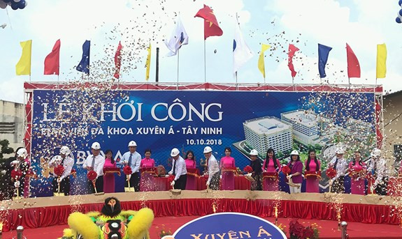 Mise en chantier de la Polyclinique de Xuyen A - Tay Ninh ảnh 1 Mise en chantier de la Polyclinique de Xuyen A - Tay Ninh ảnh 1