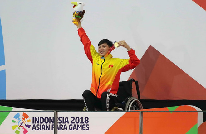 Asian Para Games 2018 : grande réussite de la délégation vietnamienne ảnh 1 Asian Para Games 2018 : grande réussite de la délégation vietnamienne ảnh 1