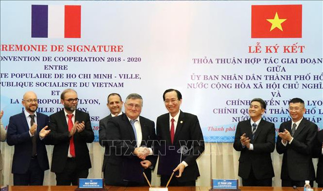 Intensification de la coopération entre Ho Chi Minh-Ville et Lyon (France) ảnh 1 Intensification de la coopération entre Ho Chi Minh-Ville et Lyon (France) ảnh 1