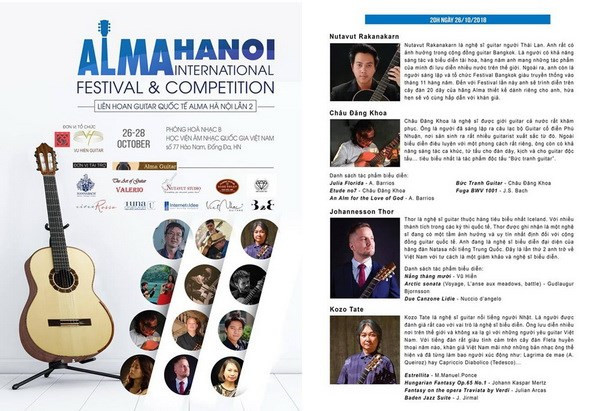 Festival international de guitare Alma Hanoï ảnh 1