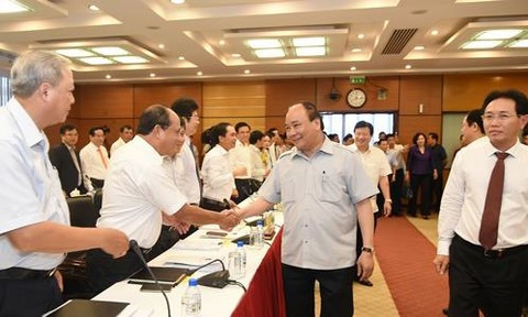 Le Premier ministre travaille avec des dirigeants de PetroVietnam ảnh 1 Le Premier ministre travaille avec des dirigeants de PetroVietnam ảnh 1