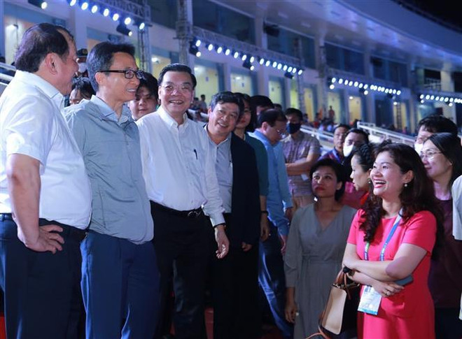Répétition générale de la cérémonie d’ouverture des SEA Games 31 ảnh 2 Répétition générale de la cérémonie d’ouverture des SEA Games 31 ảnh 2