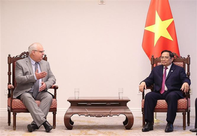 Le PM Pham Minh Chinh apprécie les activités de coopération de Murphy Oil au Vietnam ảnh 1 Le PM Pham Minh Chinh apprécie les activités de coopération de Murphy Oil au Vietnam ảnh 1