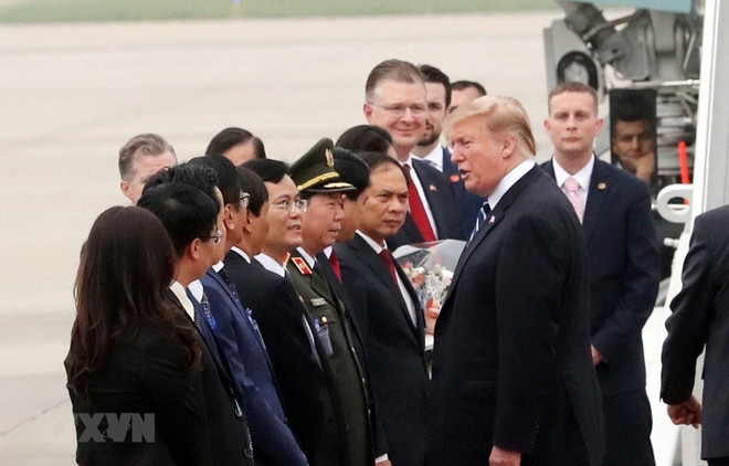 Sommet Etats-Unis – RPDC à Hanoï : le président américain remercie le Vietnam ảnh 1 Sommet Etats-Unis – RPDC à Hanoï : le président américain remercie le Vietnam ảnh 1