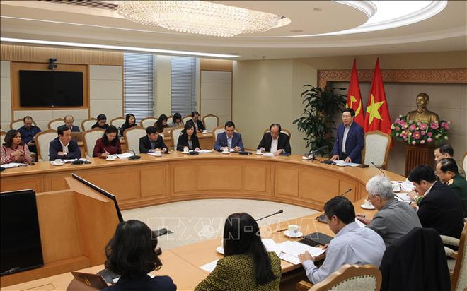 Le vice-PM Pham Binh Minh préside une réunion sur la préparation du 2e sommet Etats-Unis-RPDC ảnh 1 Le vice-PM Pham Binh Minh préside une réunion sur la préparation du 2e sommet Etats-Unis-RPDC ảnh 1