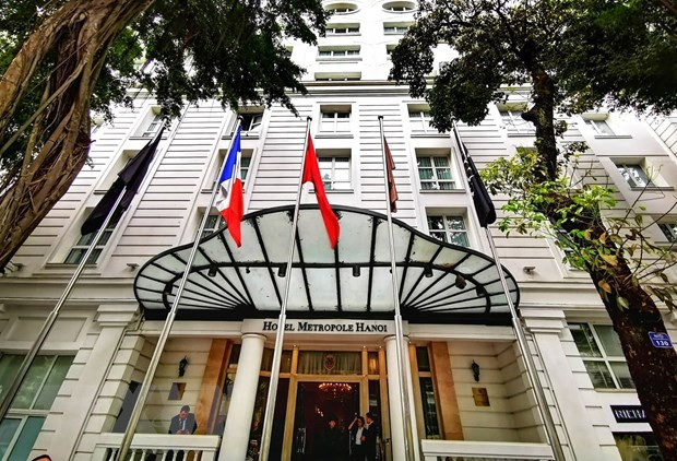 Donald Trump et Kim Jong-un à Sofitel Legend Metropole pour la 2e journée de leur second Sommet ảnh 1 Donald Trump et Kim Jong-un à Sofitel Legend Metropole pour la 2e journée de leur second Sommet ảnh 1