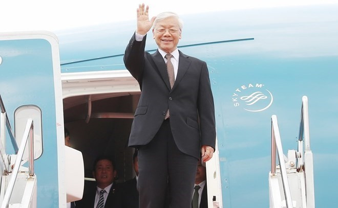 Le secrétaire général et président Nguyên Phu Trong attendu au Laos et au Cambodge ảnh 1 Le secrétaire général et président Nguyên Phu Trong attendu au Laos et au Cambodge ảnh 1