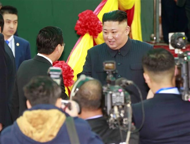 La presse nord-coréenne souligne la visite du président Kim Jong-un ảnh 1 La presse nord-coréenne souligne la visite du président Kim Jong-un ảnh 1