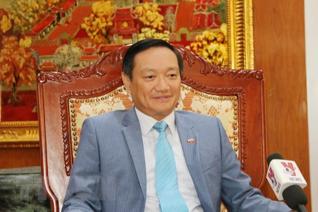 Le diplomate vietnamien souligne l'importance de la visite du leader du PCV Nguyen Phu Trong au Laos ảnh 1 Le diplomate vietnamien souligne l'importance de la visite du leader du PCV Nguyen Phu Trong au Laos ảnh 1