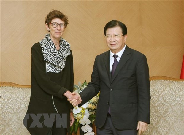 Le vice-PM Trinh Dinh Dung exhorte des investissements norvégiens au Vietnam ảnh 1 Le vice-PM Trinh Dinh Dung exhorte des investissements norvégiens au Vietnam ảnh 1