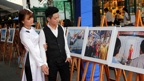 Une soixantaine de photos sur Truong Sa exposées à Hô Chi Minh-Ville ảnh 1 Une soixantaine de photos sur Truong Sa exposées à Hô Chi Minh-Ville ảnh 1