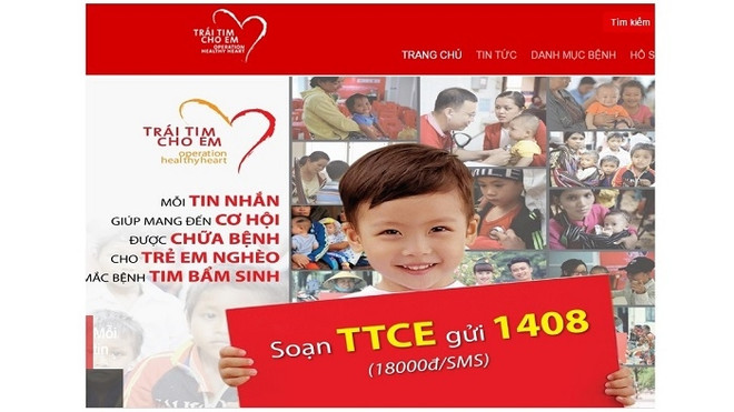 Opération chirurgicale gratuite pour 3.000 enfants atteints de cardiopathie ảnh 1 Opération chirurgicale gratuite pour 3.000 enfants atteints de cardiopathie ảnh 1