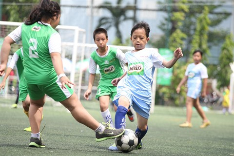 Hô Chi Minh-Ville développe la pratique du football à l'école ảnh 1 Hô Chi Minh-Ville développe la pratique du football à l'école ảnh 1