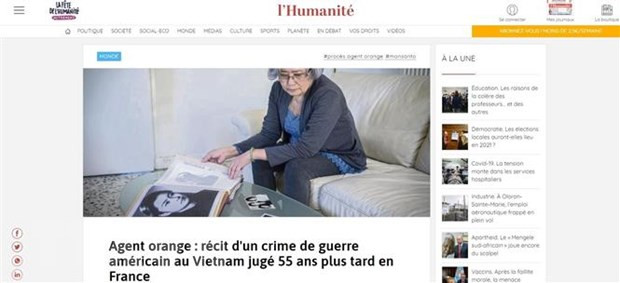 La presse française évalue le "procès historique" pour des victimes de l'agent orange du Vietnam ảnh 1