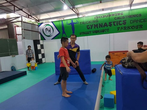 Le gymnaste Pham Phuoc Hung, les fruits de la passion ảnh 1 Le gymnaste Pham Phuoc Hung, les fruits de la passion ảnh 1