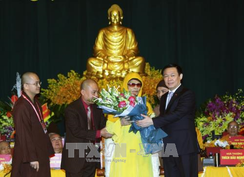 Le 8e Congrès national de l’Église bouddhique du Vietnam s’ouvre à Hanoi ảnh 2 Le 8e Congrès national de l’Église bouddhique du Vietnam s’ouvre à Hanoi ảnh 2