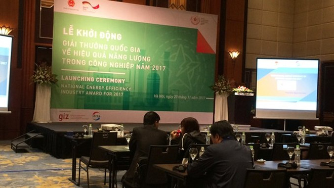 Lancement du prix national 2017 de l’efficacité énergétique dans le secteur industriel ảnh 1 Lancement du prix national 2017 de l’efficacité énergétique dans le secteur industriel ảnh 1