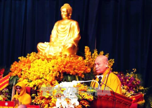 Le 8e Congrès national de l’Église bouddhique du Vietnam s’ouvre à Hanoi ảnh 3 Le 8e Congrès national de l’Église bouddhique du Vietnam s’ouvre à Hanoi ảnh 3
