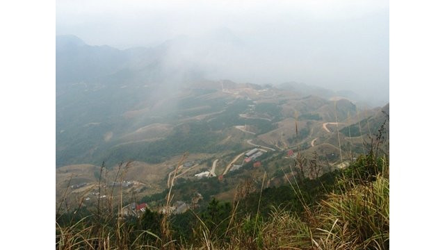 La température baisse à 6oC au mont Mâu Son ảnh 1 La température baisse à 6oC au mont Mâu Son ảnh 1