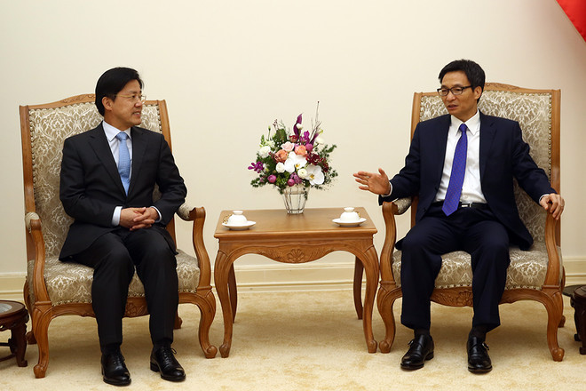 Le vice-PM Vu Duc Dam se félicite du Forum R. de Corée-Vietnam pour l'avenir ảnh 1 Le vice-PM Vu Duc Dam se félicite du Forum R. de Corée-Vietnam pour l'avenir ảnh 1