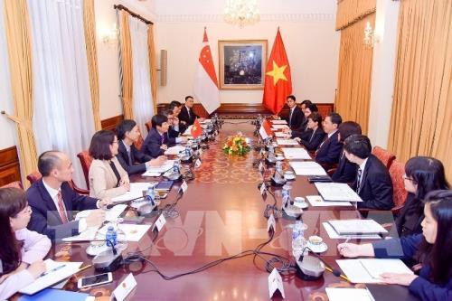Réunion de consultation politique Vietnam - Singapour ảnh 1