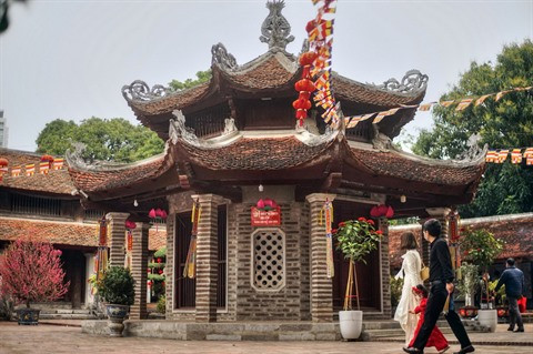 À Hanoi, l’ancienne pagode Lang à l’épreuve du temps ảnh 2 À Hanoi, l’ancienne pagode Lang à l’épreuve du temps ảnh 2