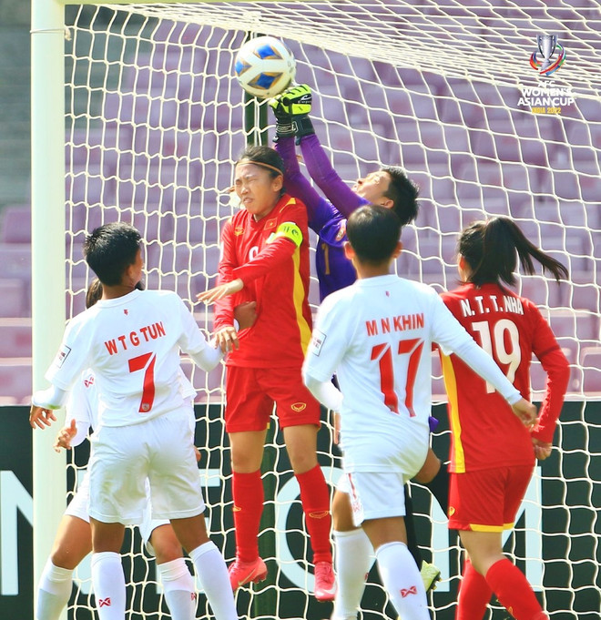 L'équipe féminine de football du Vietnam se qualifie pour les quarts de finale de la Coupe d'Asie ảnh 1 L'équipe féminine de football du Vietnam se qualifie pour les quarts de finale de la Coupe d'Asie ảnh 1