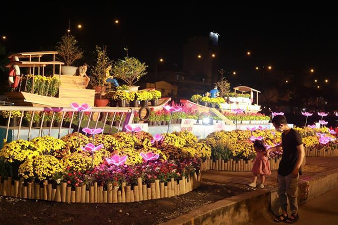 Ouverture de marchés aux fleurs à Ho Chi Minh-Ville ảnh 2 Ouverture de marchés aux fleurs à Ho Chi Minh-Ville ảnh 2