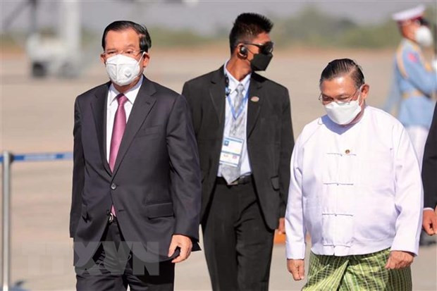 Le PM cambodgien présente une recommandation en quatre points pour le Myanmar ảnh 1 Le PM cambodgien présente une recommandation en quatre points pour le Myanmar ảnh 1