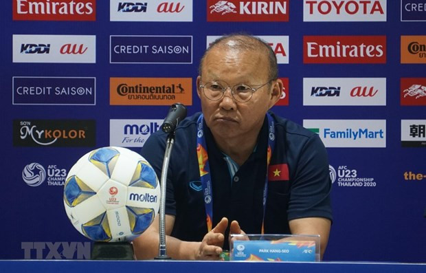 Football : l'entraîneur-chef Park Hang-seo accepte une sanction infligée par l'AFC ảnh 1 Football : l'entraîneur-chef Park Hang-seo accepte une sanction infligée par l'AFC ảnh 1
