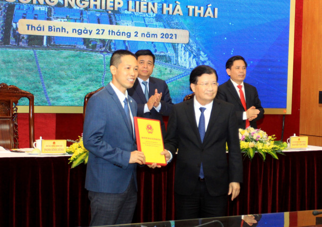 Thai Binh : favoriser les investissements dans la zone industrielle de Lien Ha Thai ảnh 2 Thai Binh : favoriser les investissements dans la zone industrielle de Lien Ha Thai ảnh 2
