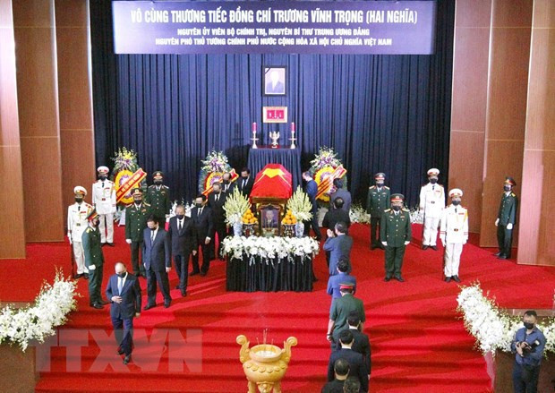 La cérémonie funéraire de Truong Vinh Trong ảnh 1 La cérémonie funéraire de Truong Vinh Trong ảnh 1