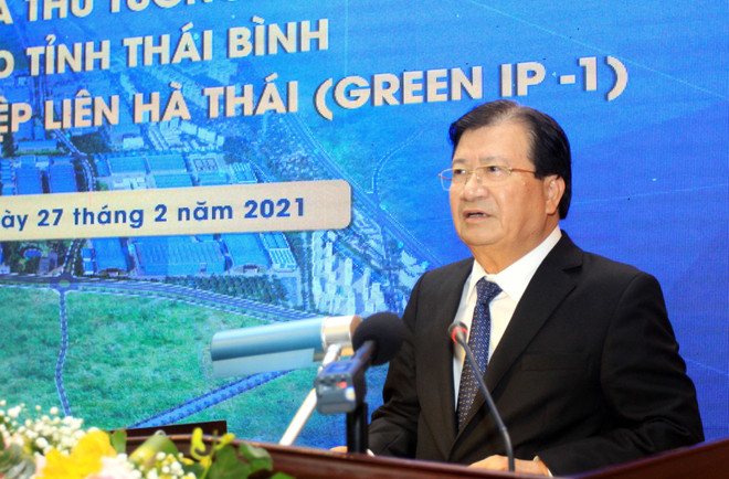 Thai Binh : favoriser les investissements dans la zone industrielle de Lien Ha Thai ảnh 1
