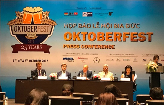 Le festival de la bière d'Oktoberfest 2017 se tiendra à Ho Chi Minh-Ville et Hanoi ảnh 1