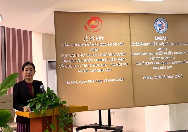 Vietnam et Laos renforcent leur coopération dans le domaine des archives ảnh 3 Vietnam et Laos renforcent leur coopération dans le domaine des archives ảnh 3