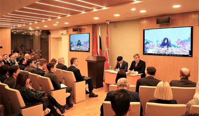 Célébration du 73e anniversaire de l'établissement des relations diplomatiques Vietnam – Russie ảnh 2 Célébration du 73e anniversaire de l'établissement des relations diplomatiques Vietnam – Russie ảnh 2