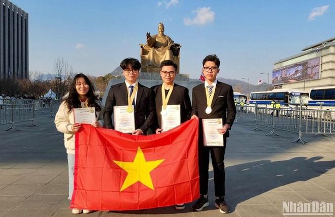 Olympiades mondiales de l’invention et de la créativité 2023: quatre élèves vietnamiens primés ảnh 1 Olympiades mondiales de l’invention et de la créativité 2023: quatre élèves vietnamiens primés ảnh 1