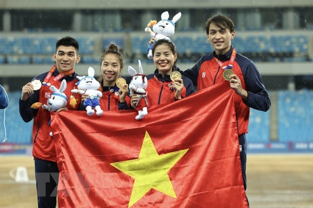 SEA Games 32 : le Vietnam domine le tableau des médailles ảnh 1 SEA Games 32 : le Vietnam domine le tableau des médailles ảnh 1