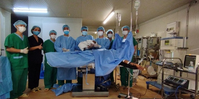 Une première petite fille née à l'hôpital de campagne du Vietnam au Soudan du Sud ảnh 1 Une première petite fille née à l'hôpital de campagne du Vietnam au Soudan du Sud ảnh 1