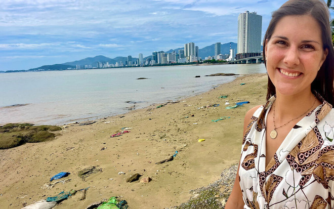 À Nha Trang, une jeune Américaine répand son amour pour l'environnement ảnh 1