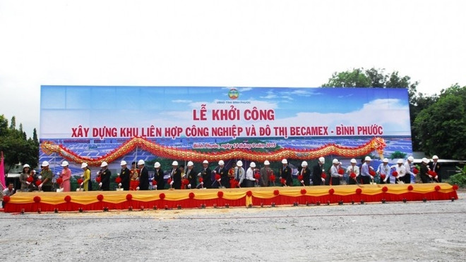 Mise en chantier du complexe industriel et urbain Becamex à Binh Phuoc ảnh 1 Mise en chantier du complexe industriel et urbain Becamex à Binh Phuoc ảnh 1