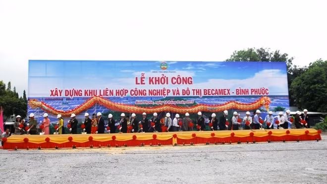 Mise en chantier du complexe industriel et urbain Becamex à Binh Phuoc ảnh 1 Mise en chantier du complexe industriel et urbain Becamex à Binh Phuoc ảnh 1