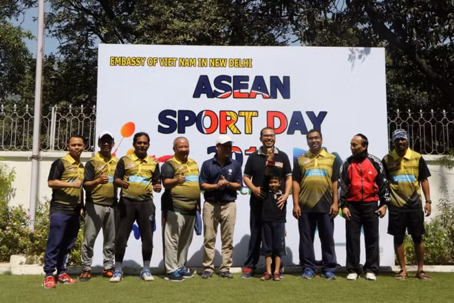 Tournoi sportif de l'ASEAN en Inde ảnh 1